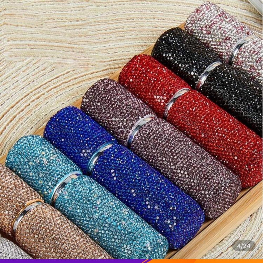 Sparkling Rhinestone perfume atomizers - Picture 2 of 8